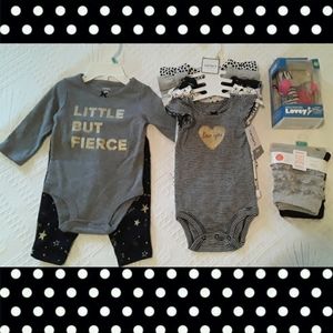 Brand New w/Tags Carter Onsie Sets, Leggings LOT